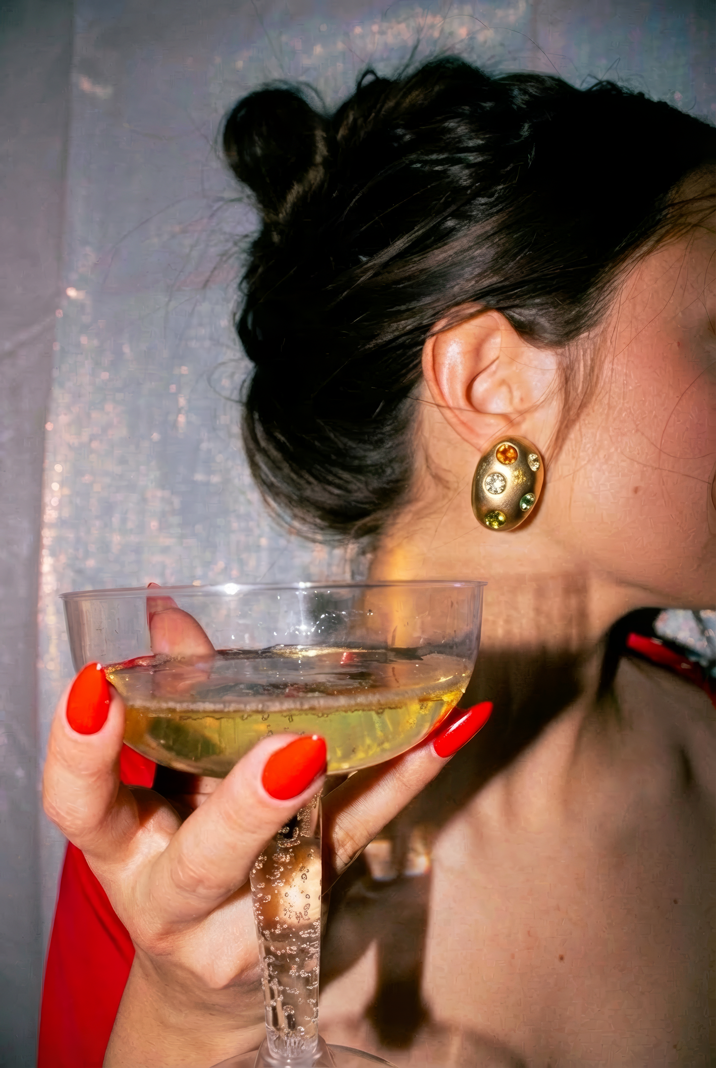 Orecchini Vintage Valentino pois