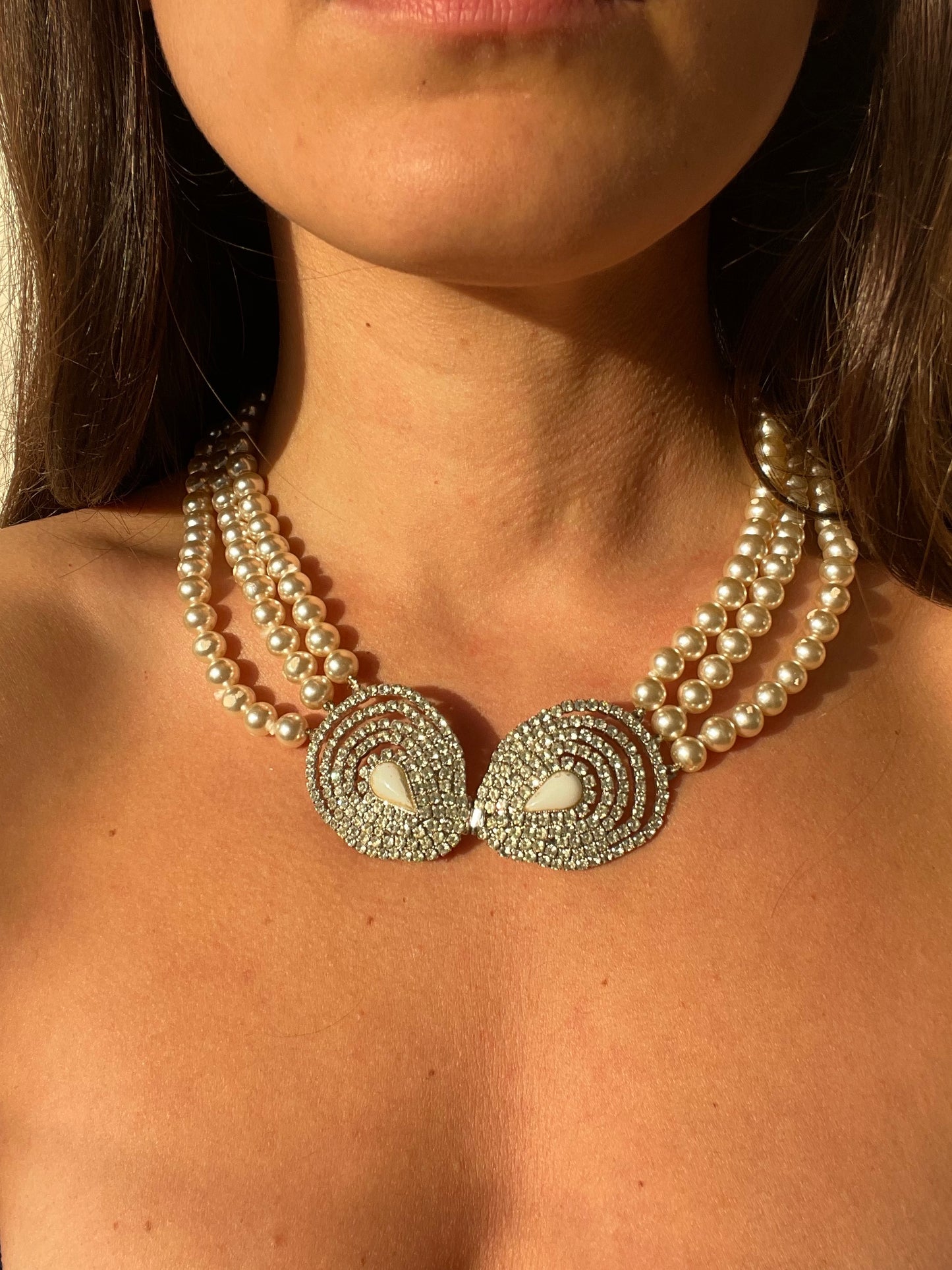 Collana di perle vintage