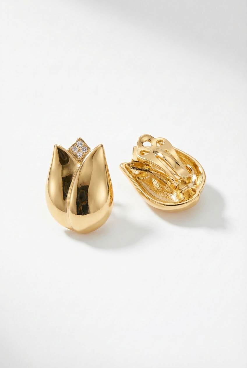 Orecchini Vintage Tulipani