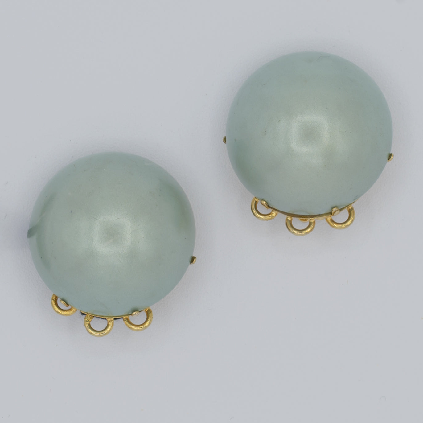 Orecchini Vintage Button