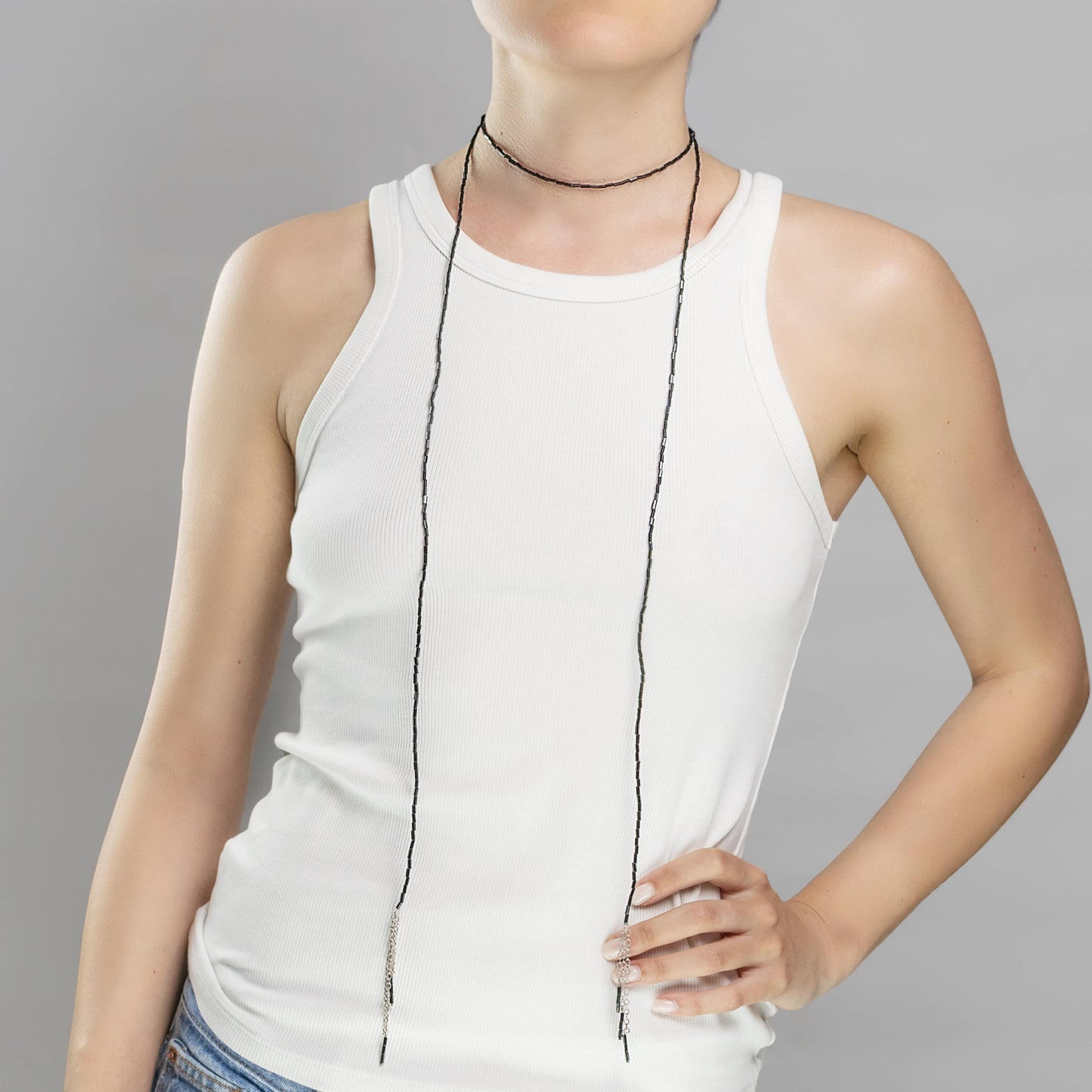 Collana Fumo Blu