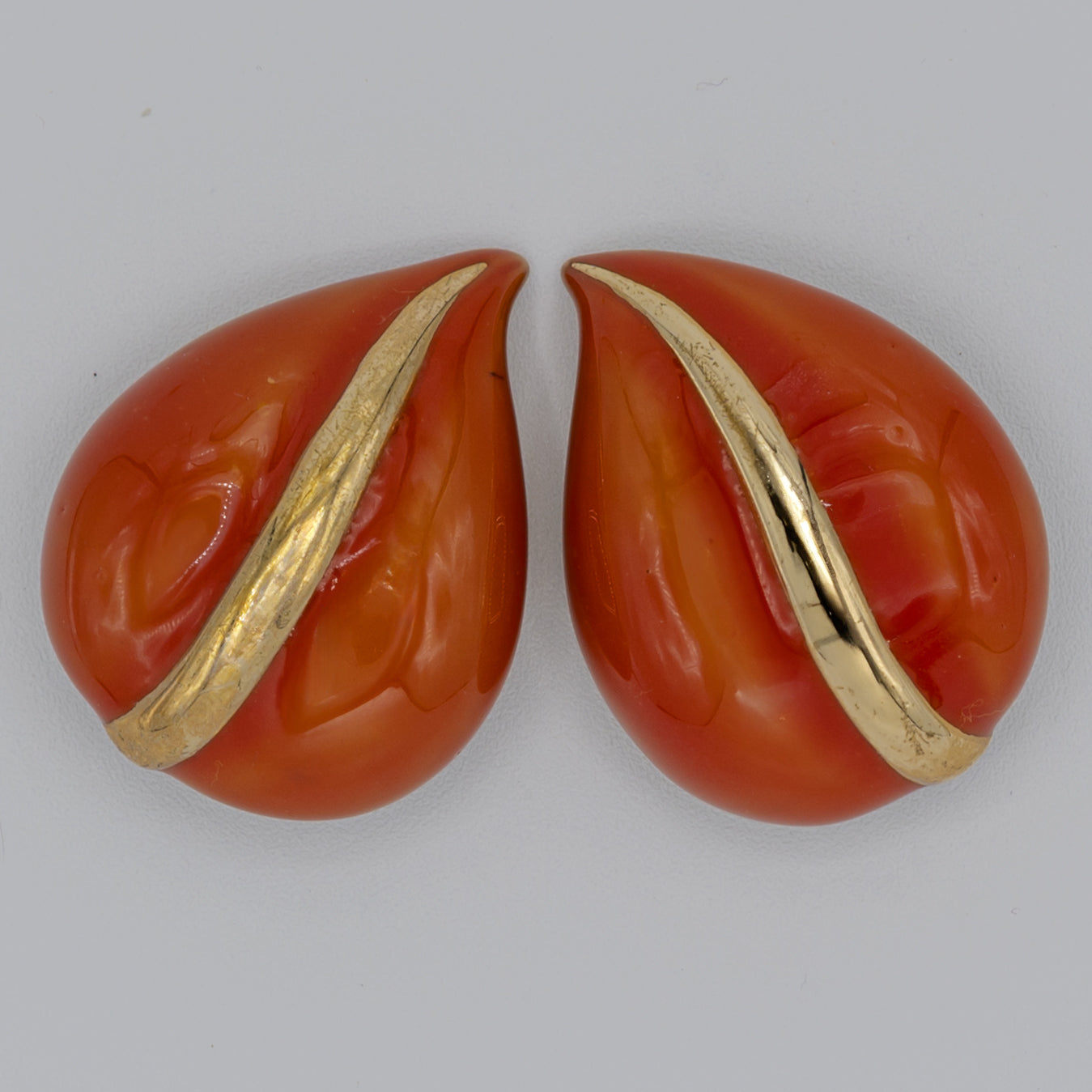 Orecchini Vintage VALENTINO goccia