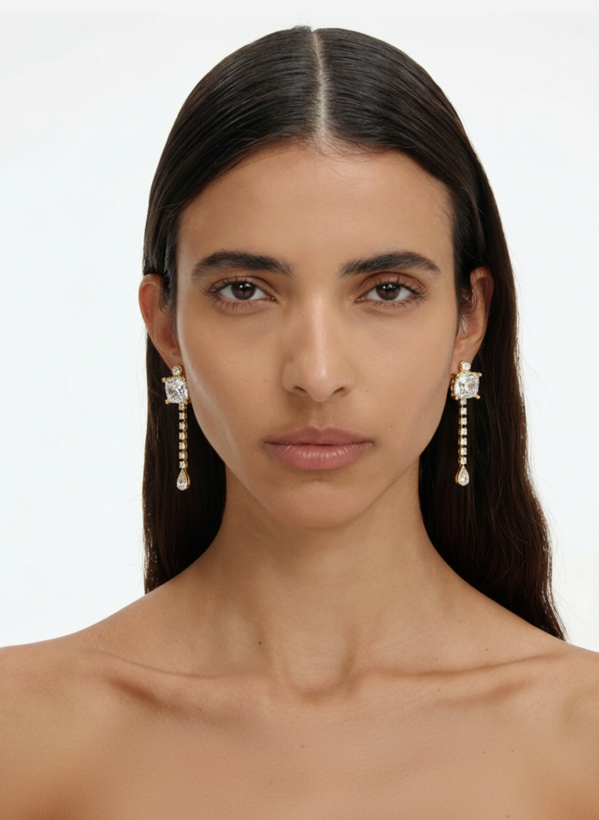 Orecchini vintage Luna