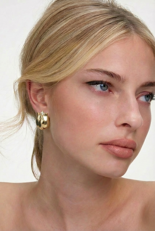 Orecchini Vintage Tulipani