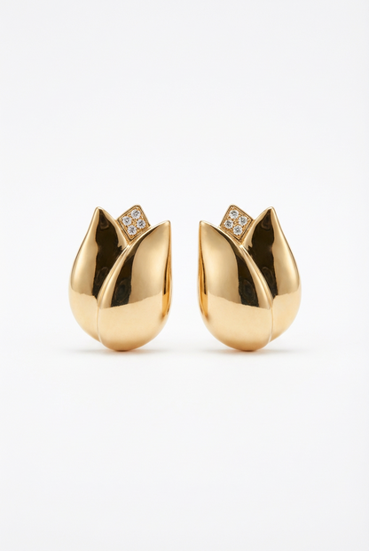 Orecchini Vintage Tulipani