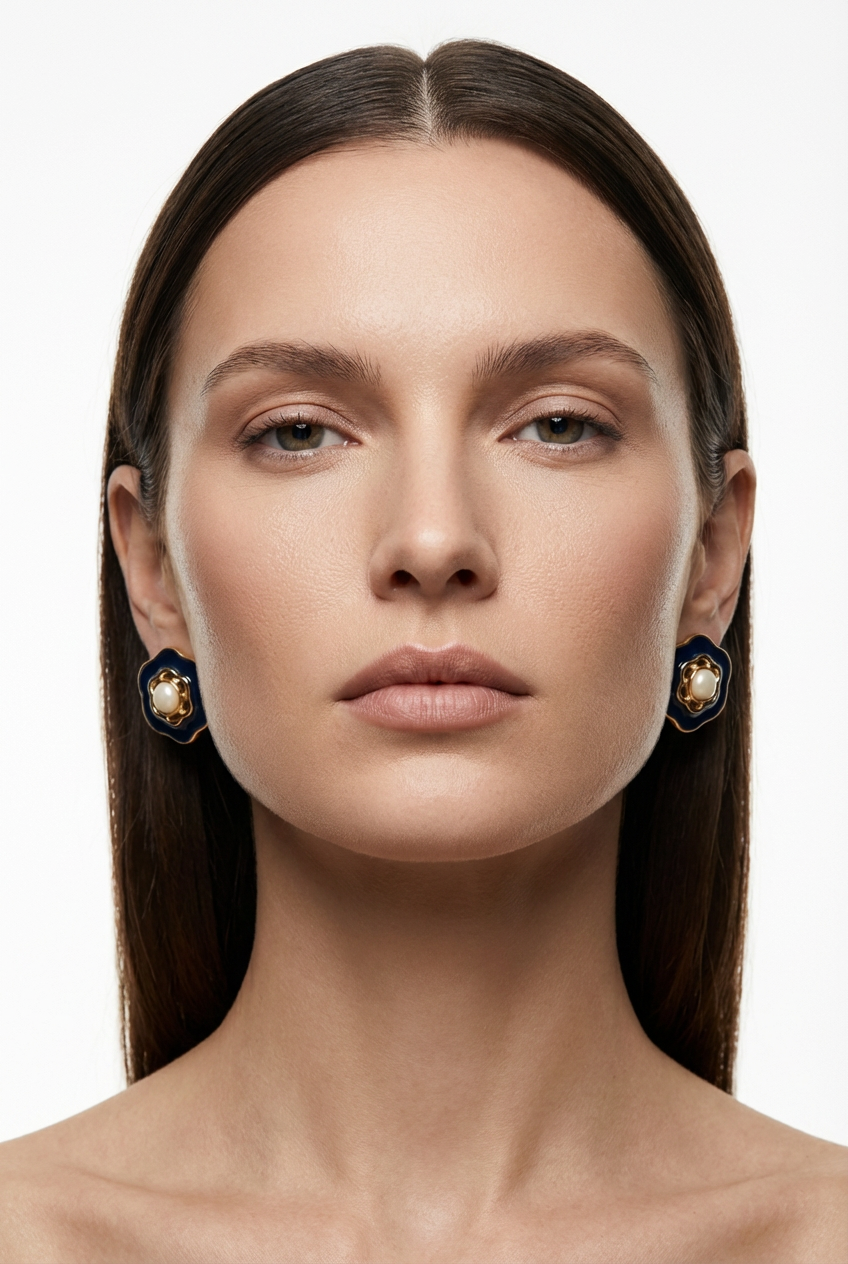 Orecchini Vintage Blue