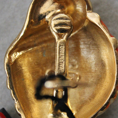 Orecchini vintage Valentino conchiglia