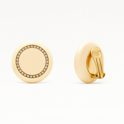 Orecchini Vintage Latte