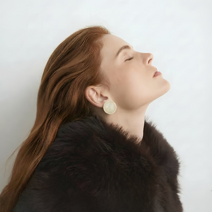 Orecchini Vintage Latte