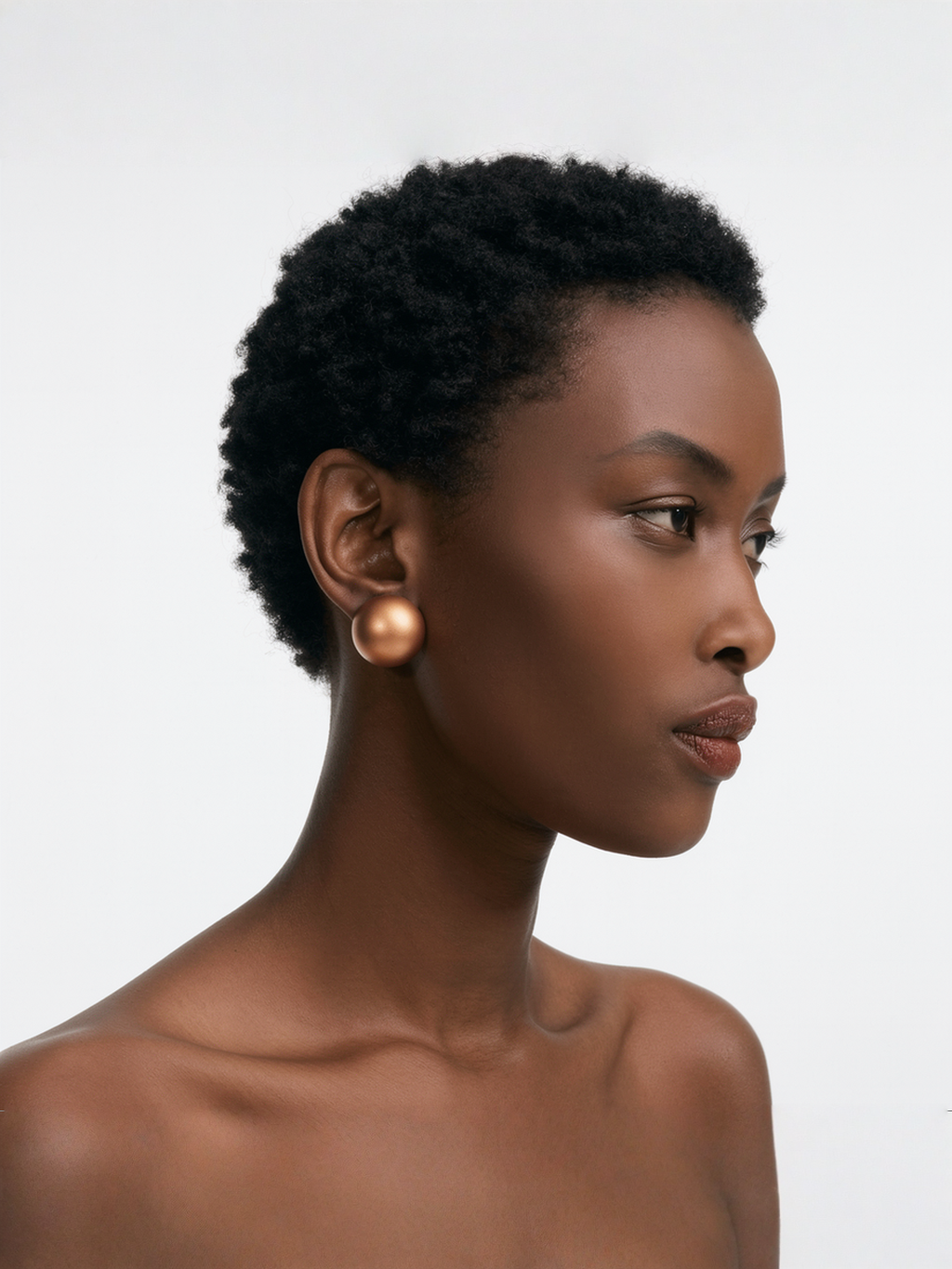 Orecchini Vintage Button