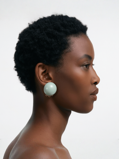 Orecchini Vintage Button