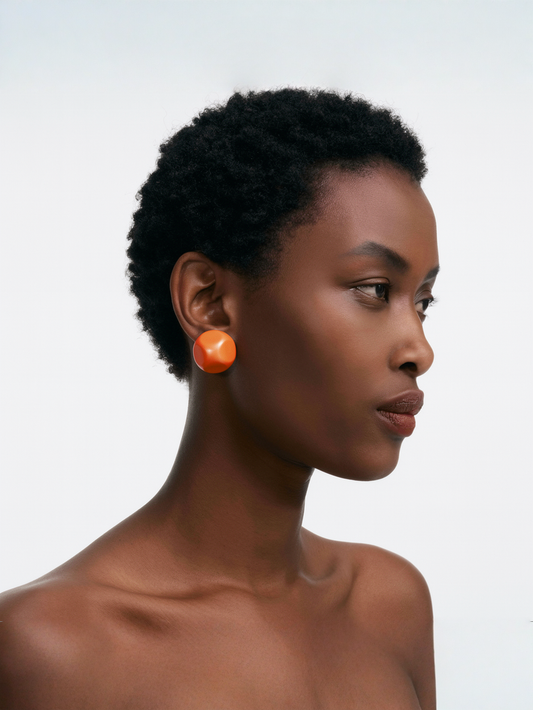 Orecchini Vintage Button