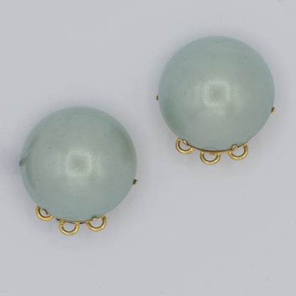 Orecchini Vintage Button