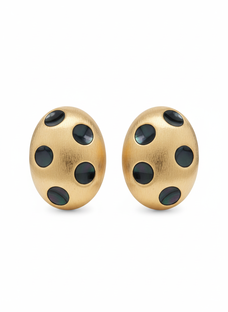 Orecchini Vintage Valentino pois