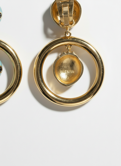 Orecchini vintage VALENTINO lucky