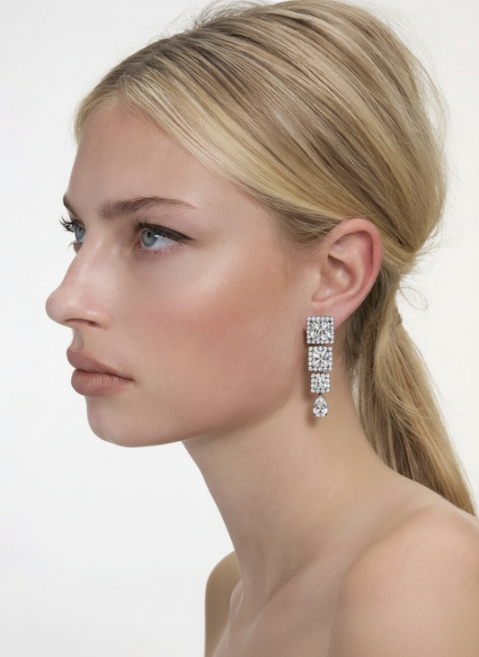 Orecchini vintage silver by Enzo Russo