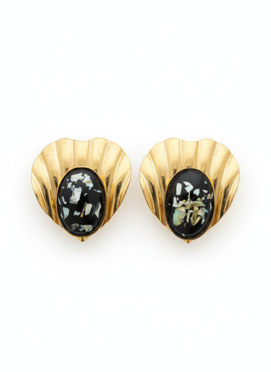 Orecchini vintage shelly