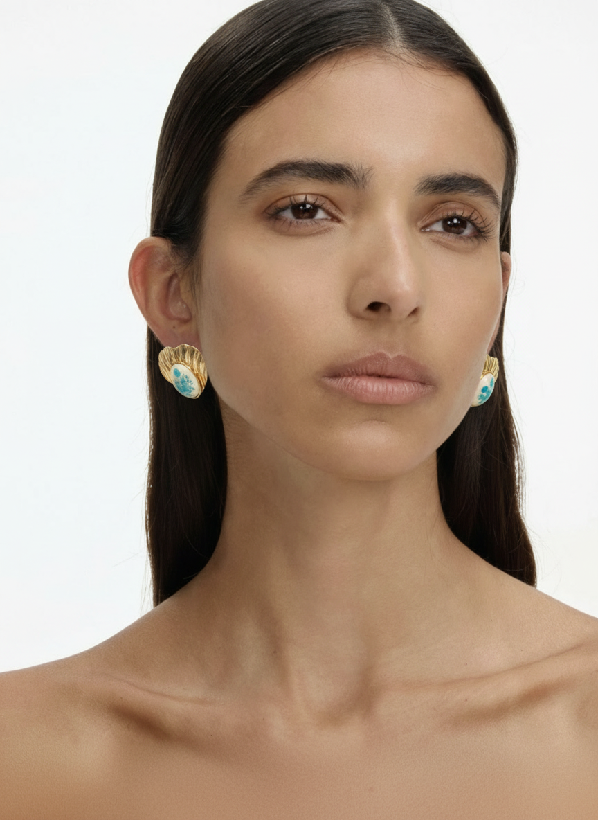 Orecchini vintage shelly