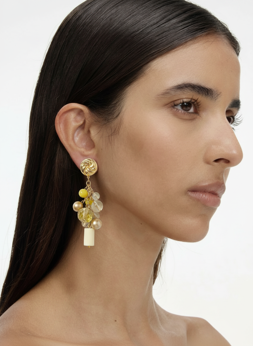Orecchini Vintage lemon
