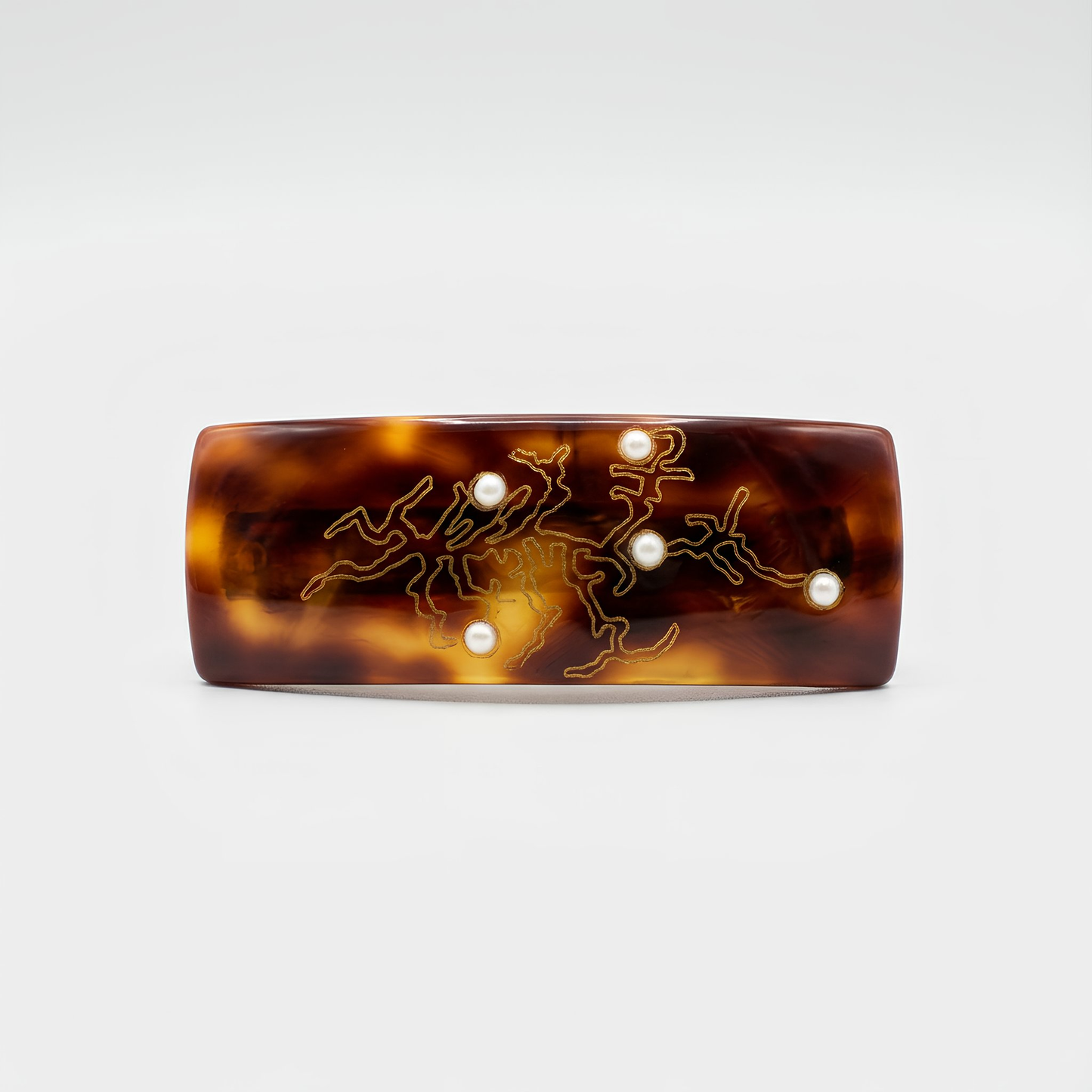 Fermaglio Capelli Vintage tortoise