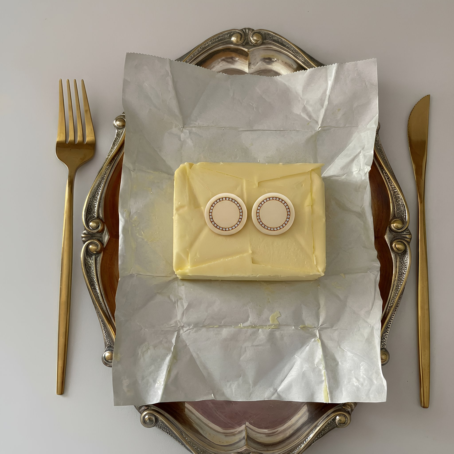 Orecchini Vintage Latte