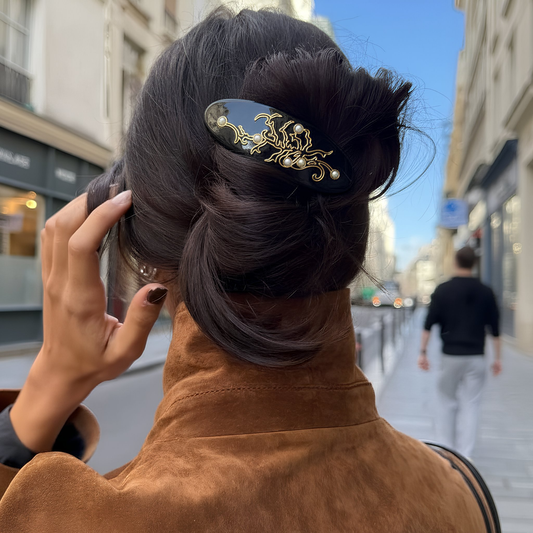 Fermaglio Capelli Vintage tortoise